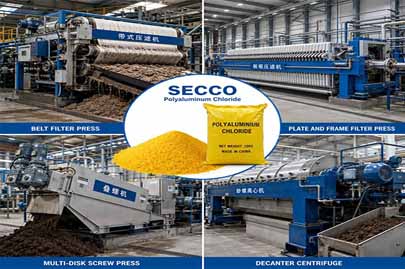 স্ল্যাড ডিওয়াটারিং মধ্যে Polyaluminum ক্লোরাইড জন্য নির্বাচন এবং আকার গাইড